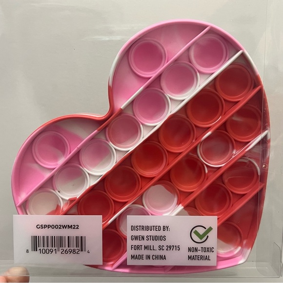 Fidget Popper Popsicle & Heart - Picture 6 of 11